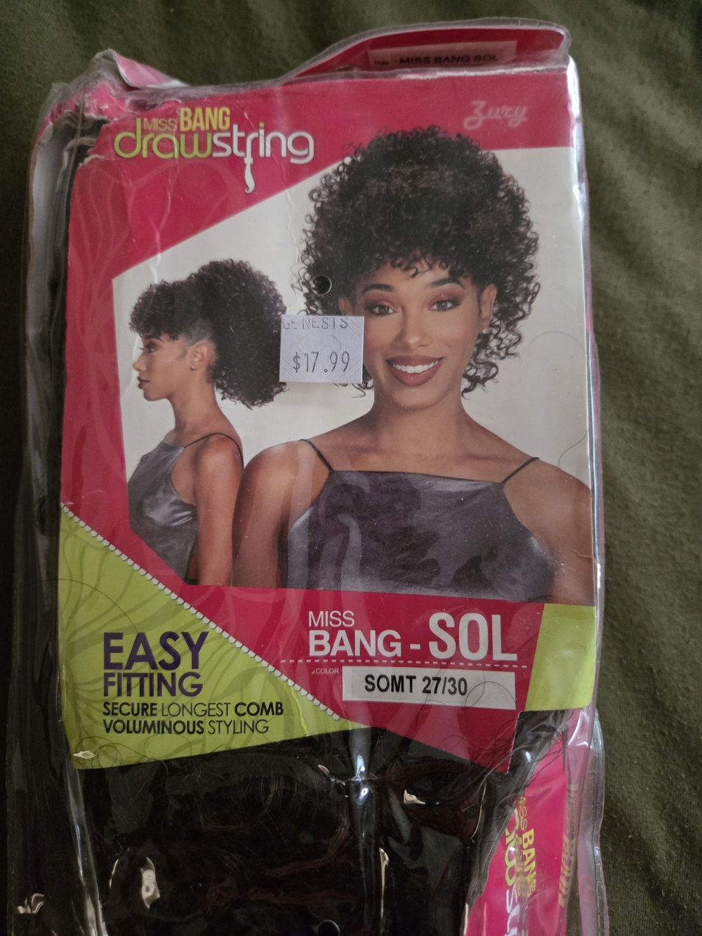 Miss Bang - Sol Drawstring Synthetic Ponytail Sont 27/30 $17